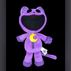 Poppy Playtime Smiling Critters Catnap Purple Plush Stuffed Animal 14”
